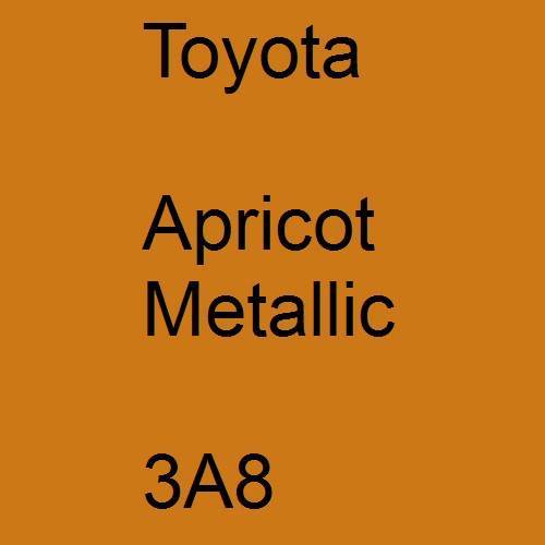 Toyota, Apricot Metallic, 3A8.